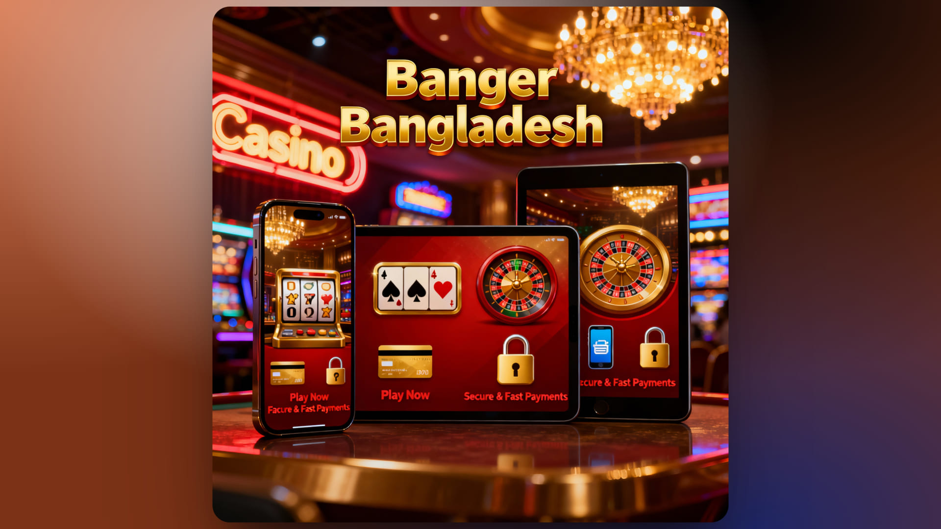 Mobile gambling on Banger Casino app with fast registration and support